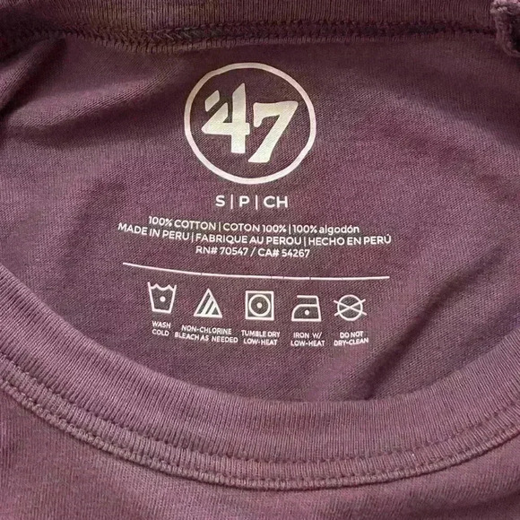 47 Purple and Orange Phoenix Suns Crop Top - Picture 4 of 4